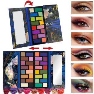 32色眼影大地色眼影32 colors eyeshadow pearl matte makeup