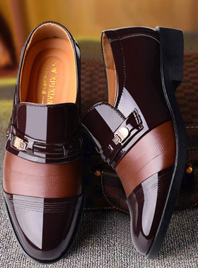 38-48大码便宜皮鞋Large size business leather Cheap shoes 47