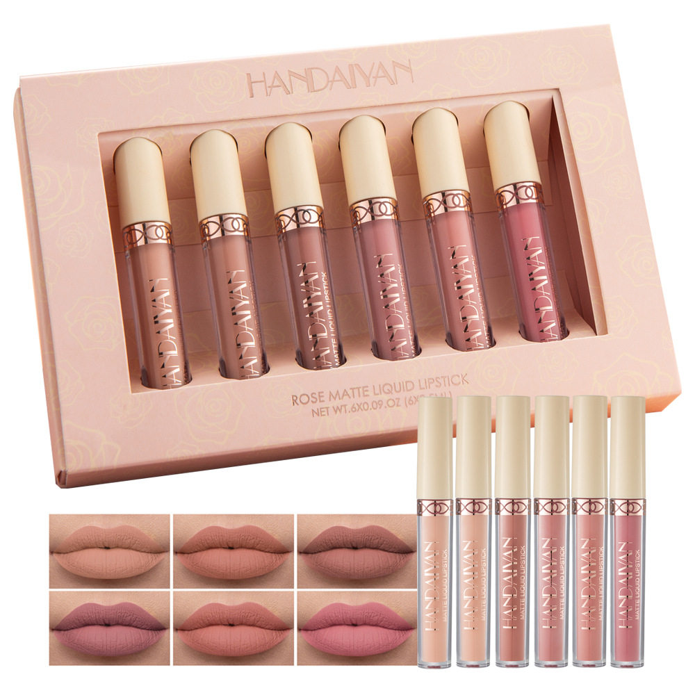 6Pcs/setMaLipGloSquid
