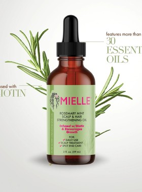 Mielle Organic Rosemary Oil Mint Scalp Hair Strengthening