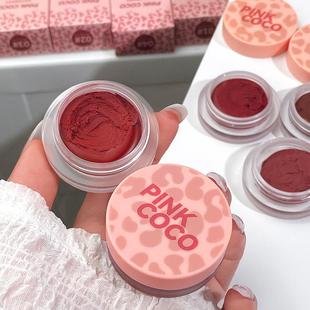 哑光雾面丝绒唇泥慕斯质地显白红棕裸色口红Velvet Matte lipclay