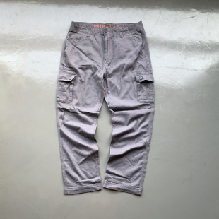 男 休闲长裤 瑕疵品 欧洲小众潮牌嘻哈滑板洗水多口袋宽松工装