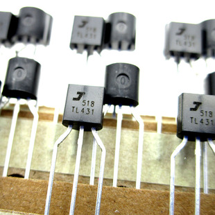 进口TL431开关电源稳压调整管三极管编带盒装TO-92 直插铜脚