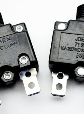 台湾进口JOEMEX 77 Series 电流过载热保护器 10A 250VAC 50VDC
