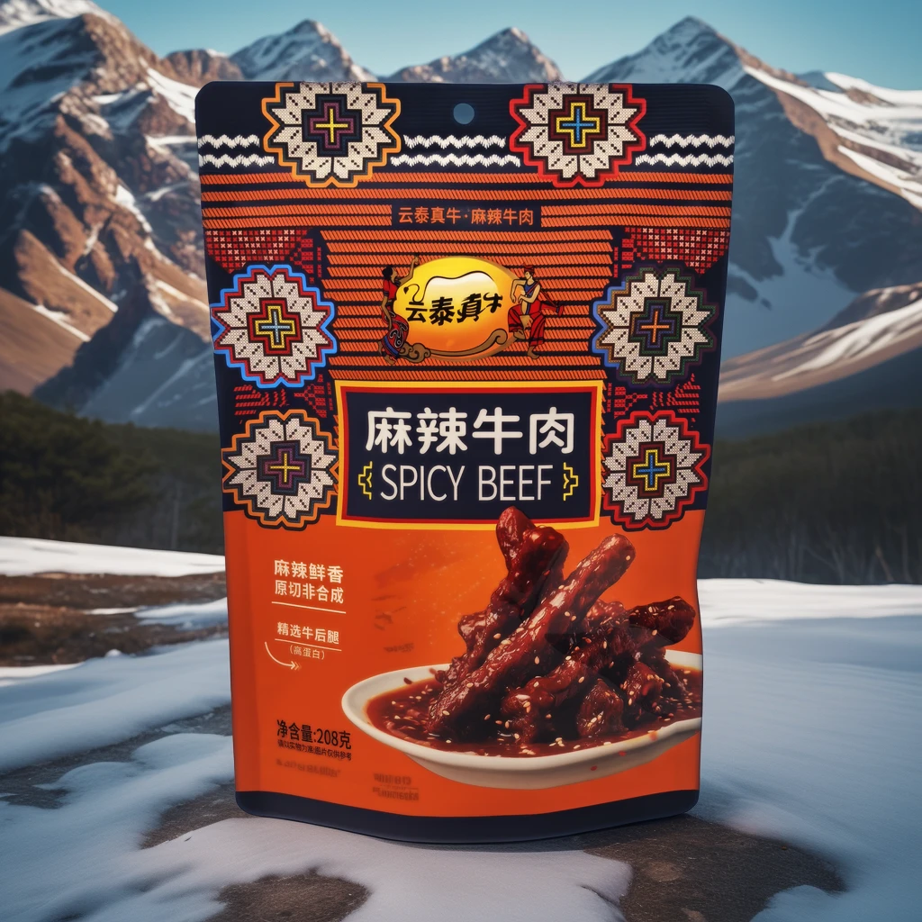 云南特产麻辣牛肉大理丽江景区景点古城同款送礼零食小吃