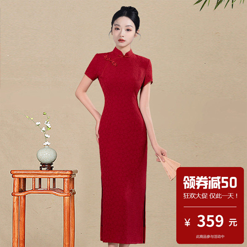敬酒服新娘2025新款红色新中式