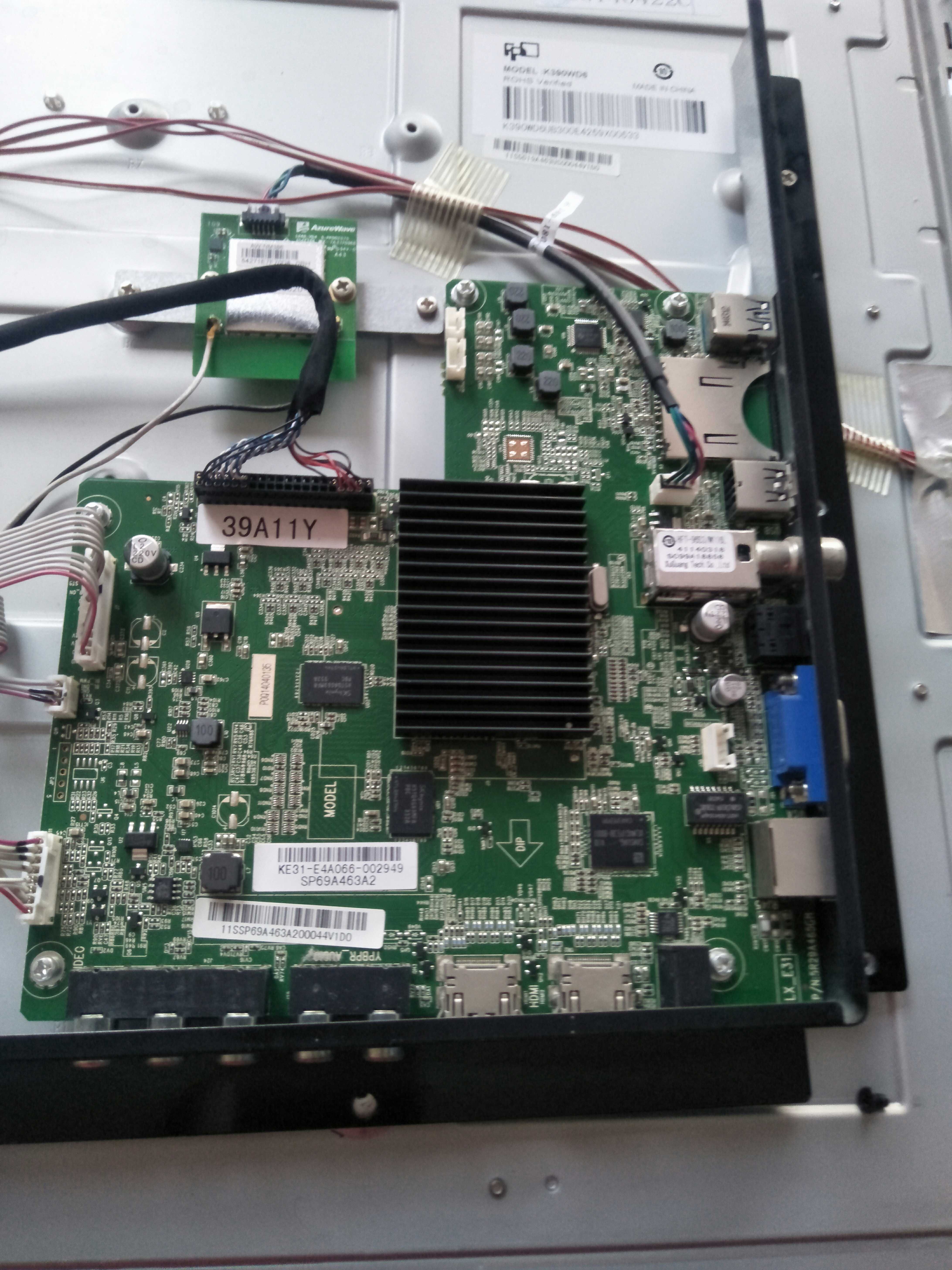原装联想39A11Y 液晶电视主板 SP69A463A2 5R29A465GM 屏 K390WD6