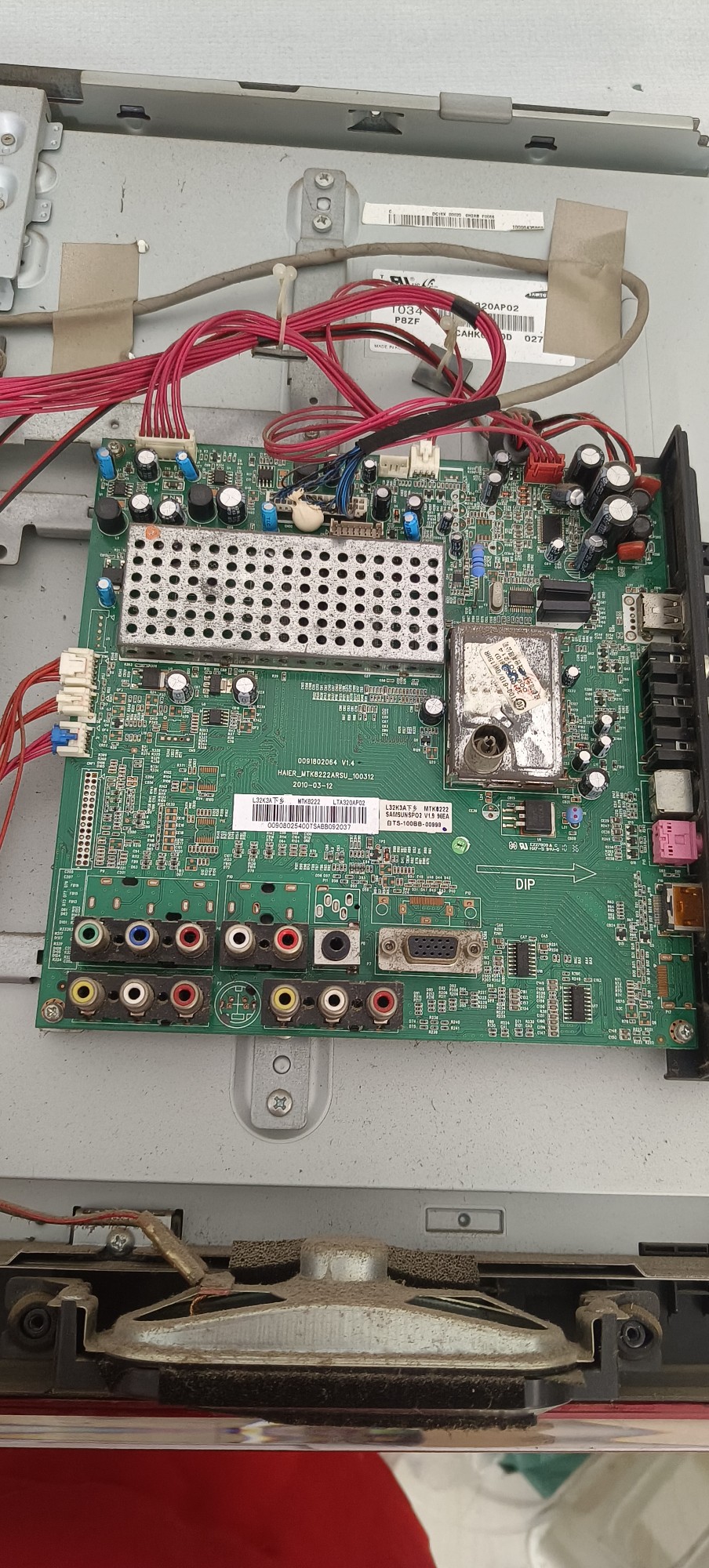 原装海尔 L32K3A LK37K1 主板 0091802064 V1.4屏LTA320AP02