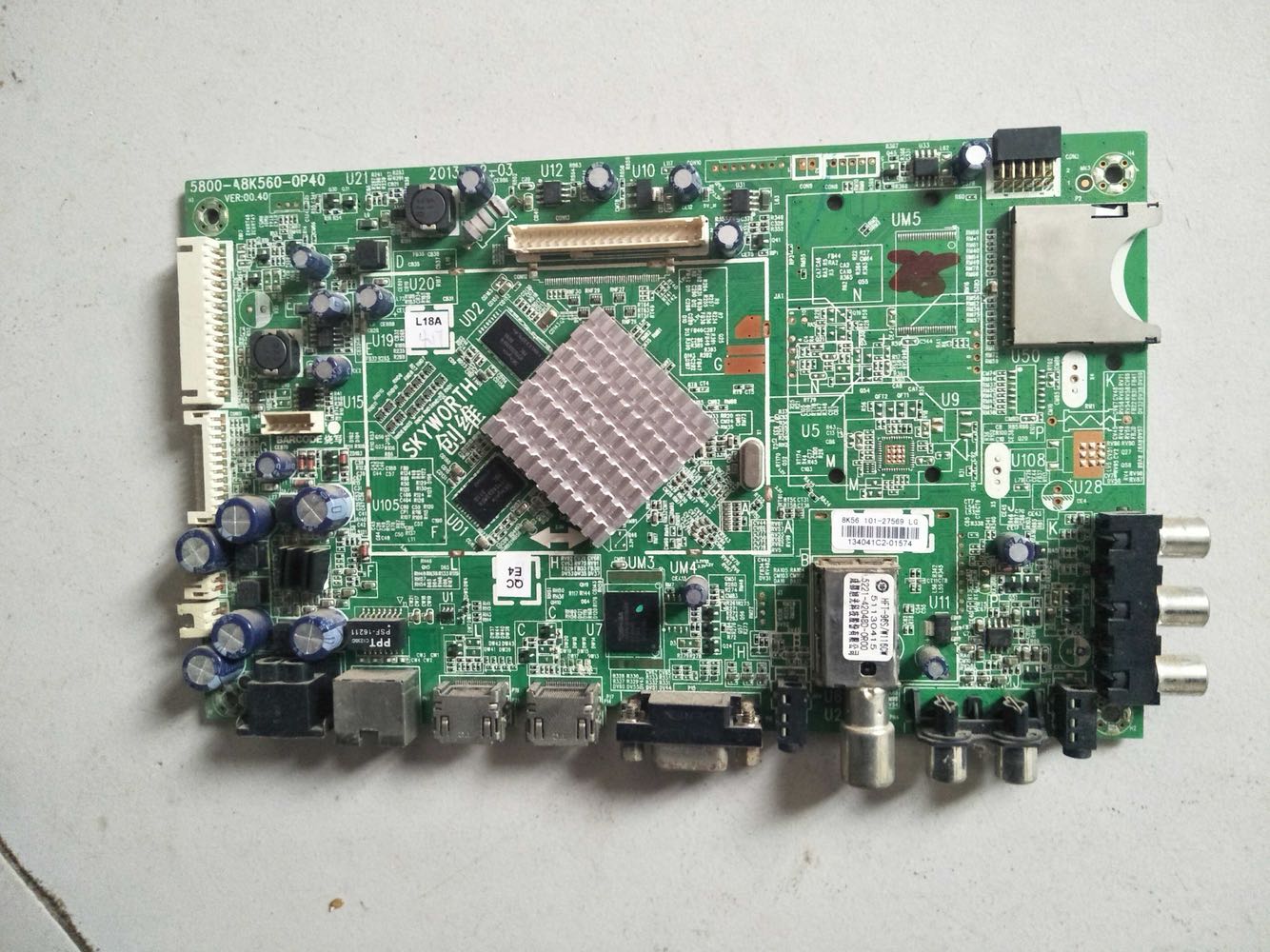 原装创维47E380S主板5800-A8K560-0P40 屏 LC470DUN