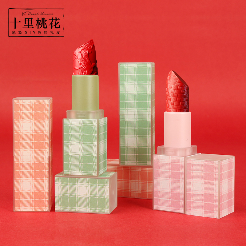 diy高档模具手工方形口红管