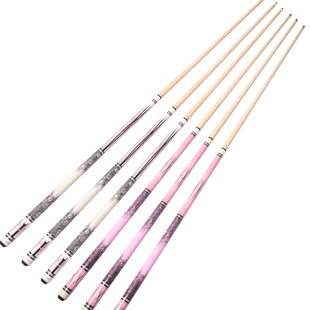 CUPPA凤吟粉色女生专用台球杆小头中式黑八大头桌球杆入门专用杆