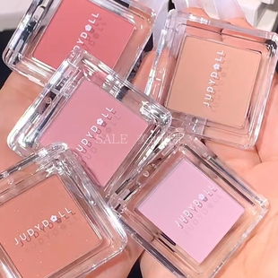 Judydoll橘朵单色腮红盘35奶膏腮红高光修容腮蓝06提亮膨胀色43