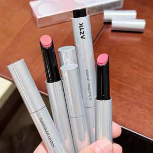 AZTK菁之绵绵唇泥笔持妆不易掉色哑光雾面不易沾杯成膜持色按压式