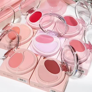 虞书欣同款!Joocyee酵色双色腮红膏韩女水光肌膨胀色收缩晒红盘