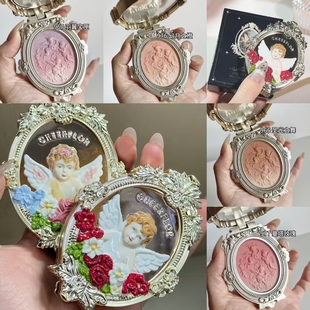 CHEERFLOR游乐者浮雕腮红渐变氛围感膨胀收缩色珠光显白提亮修容