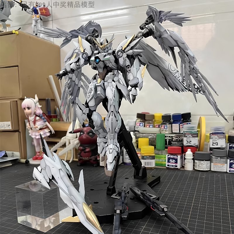 大班模型三国魔动核曹仁敖丙吕布白雪姬机甲拼装手办玩具盲盒七剑