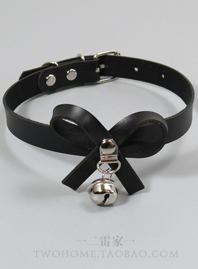 亚文化原宿软妹气质蝴蝶结颈链