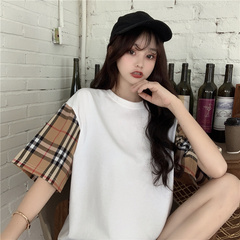 Real shot short sleeve T-shirt girl