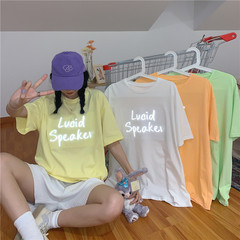 實拍 凹凸反光T恤短袖夏季寬鬆2021新款