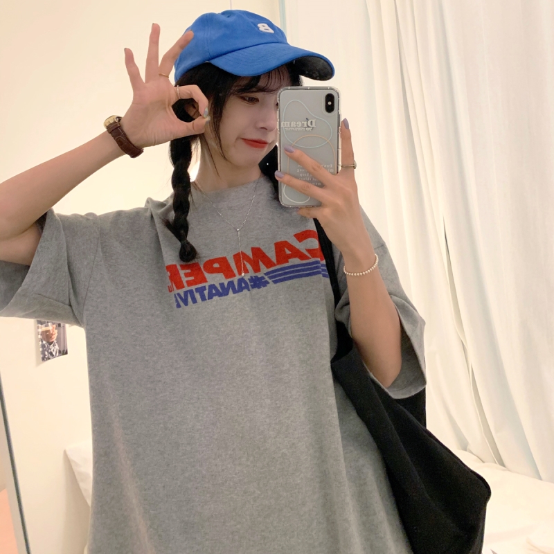 Real shot short sleeve T-shirt for women