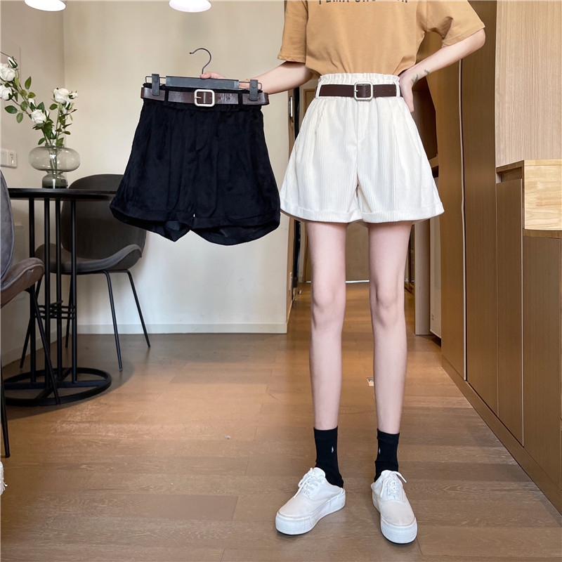 Women's autumn High Waist Wide Leg boots pants