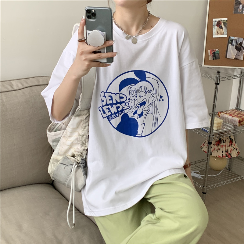 實拍  短袖T恤女