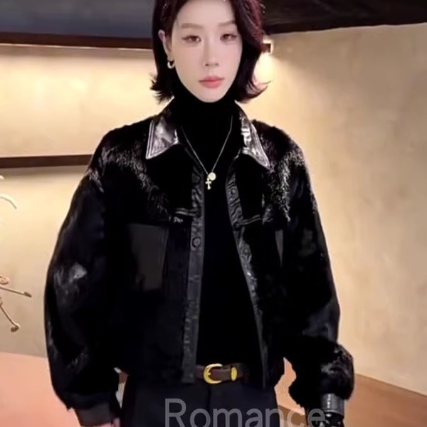 冬季欧货进口皮草外套