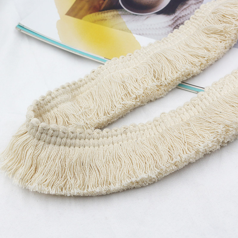 （2米价）3.8cm米色diy枕头棉线