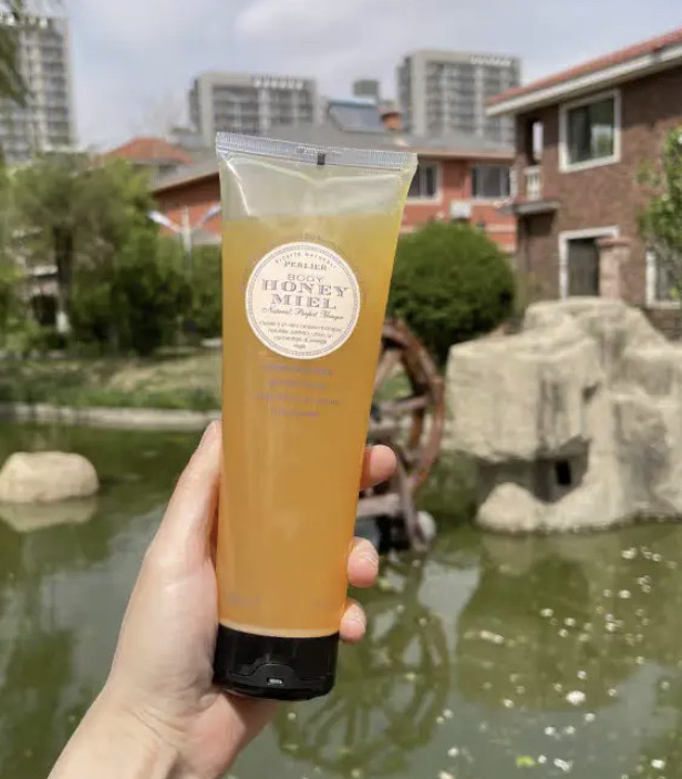 意大利原装进口PERLIER有机蜂蜜沐浴露有效护理润肤250ml