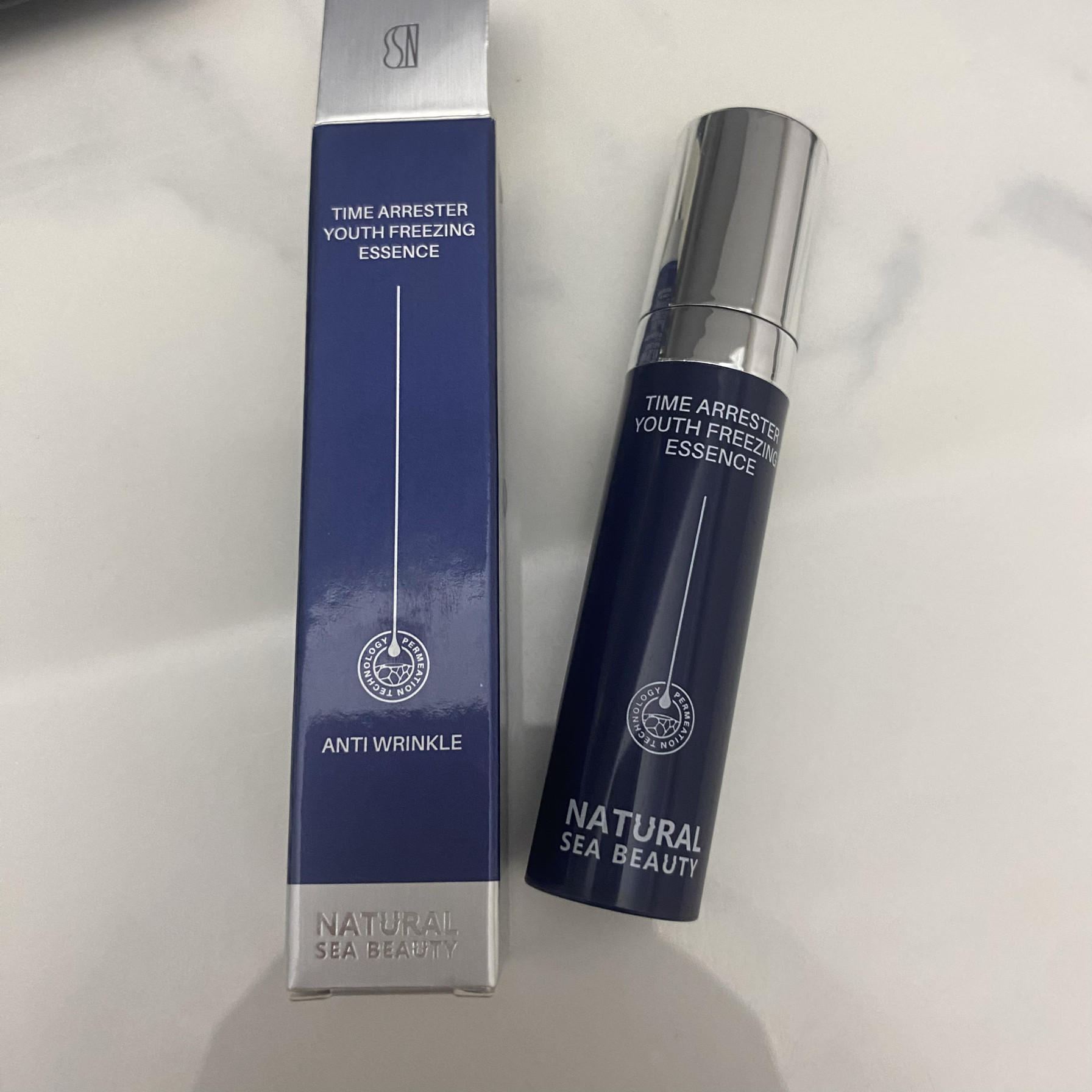 欧娘下 以色列大牌 海蕴时光捕手紧致抗皱精华乳8ml  按压精致