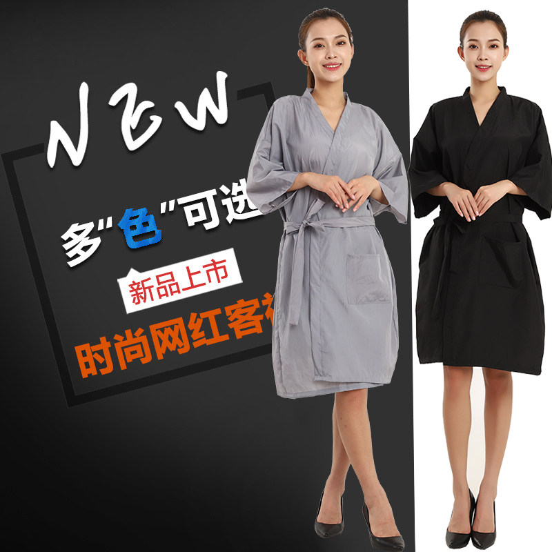 理发店客袍发廊专用美容院客服