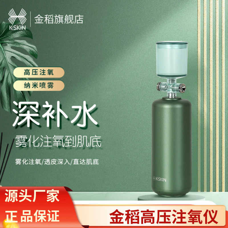 金稻注氧仪家用手持便携式纳米喷雾补水脸部肌肤精华水光枪导入仪