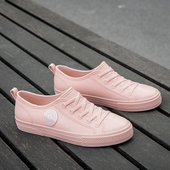 护士胶鞋 女套鞋 厨房水靴女防滑防雨鞋 浅口水鞋 耐磨短筒成人水鞋 女