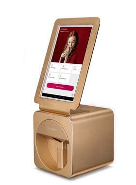 o2nails伊莱儿台式智能美甲彩绘机触屏商场自动指甲打印机X11plus