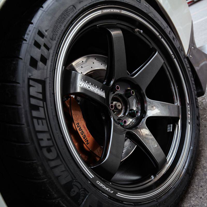 rays te37ultra track edition 20寸te37黑色gtr35改装锻造轮毂