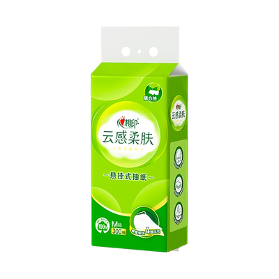 心相印12提300抽云感悬挂式抽纸