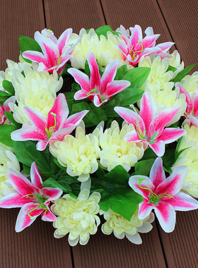 清明节花雏菊上坟扫墓祭奠装饰花