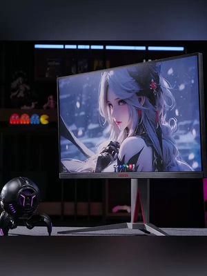 AOC显示器 爱攻AG275QZM 27寸MINI LED 2K 260HZ升降垂直旋转