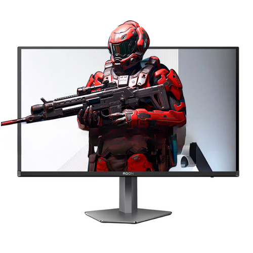 AOC显示器爱攻AG276QKD 27寸2K 480HZ 电竞游戏内置音响 旋转升降