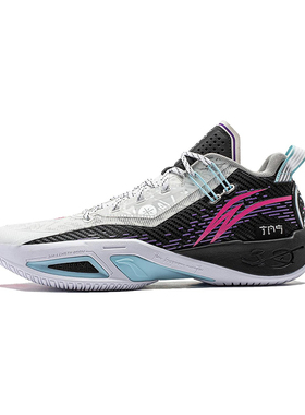 李宁韦德裂变9篮球鞋男子防滑耐磨低帮实战比赛运动鞋ABPU003