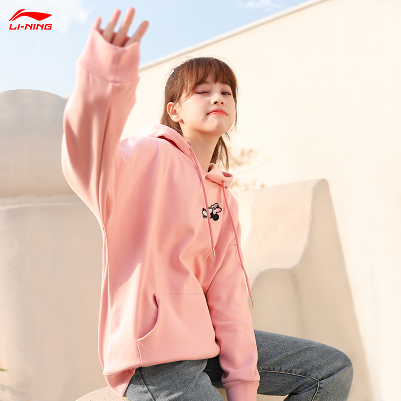 中国李宁迪士尼联名新款女子卫衣