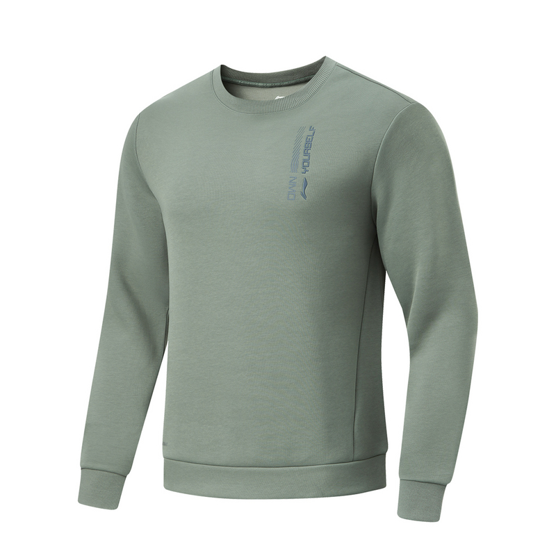 李宁秋冬新款加绒保暖运动卫衣