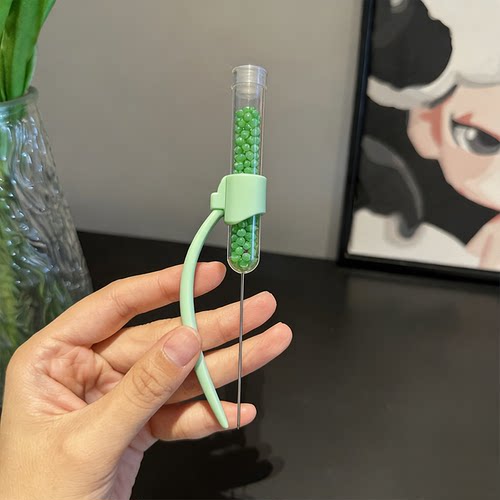网红爆款拼豆笔2.6mm拼豆豆铲豆针夹豆笔DIY材料包全套拼豆工具笔