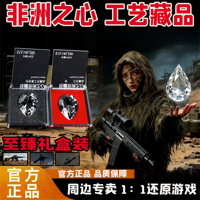 非洲之心典藏级手办三角洲模型