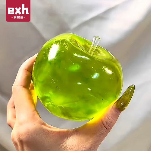 小红书同款绿茶青苹果捏捏乐