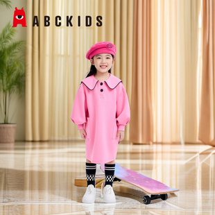 2023春秋新品 abckids童装 女小童商场同款 针织连衣裙F331216285