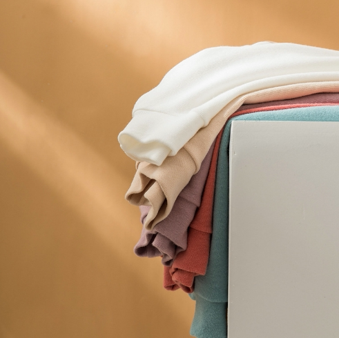 2022年新款儿童纯色休闲羊毛拉架男女童儿童打底衫