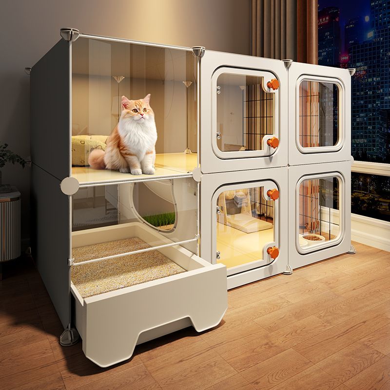 猫别墅带厕所一体家用室