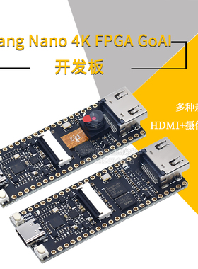 荔枝糖 Tang Nano 4K 高云 FPGA GoAI 开发板 HDMI+摄像头