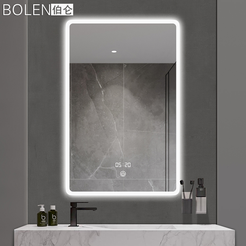 BOLEN智能浴室镜led带灯防雾挂墙